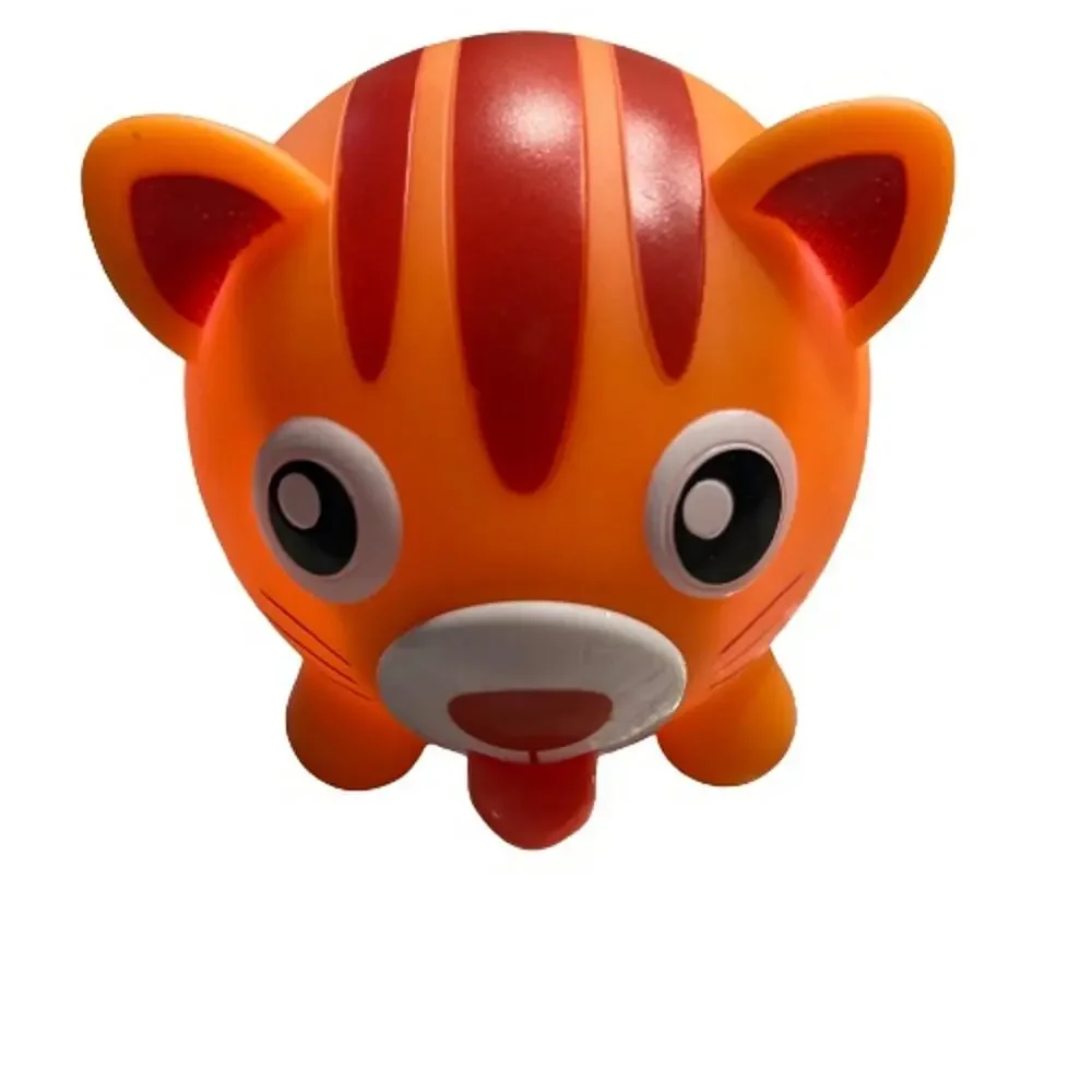 STOBOK Spark Create Imagine Light Up Squishy Tiger Animal Squeeze Toy Tongue Out